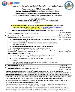 SSC Overview & Parent Member Election P.M.